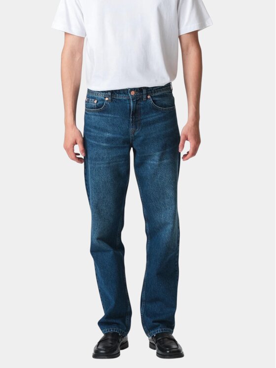TeeShoppen TeeShoppen Jeansy 'Basic Collection' Niebieski Relaxed Fit