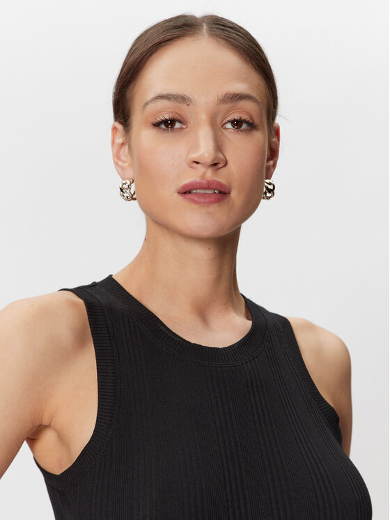 Gina Tricot Gina Tricot Top Bonnie 16649 Schwarz Regular Fit