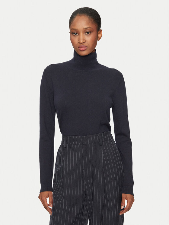 Weekend Max Mara Weekend Max Mara Dolcevita Kiku 2425366022 Blu scuro Regular Fit