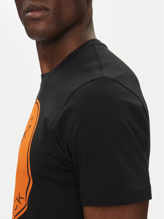 Save The Duck Save The Duck T-krekls DT0825M BESY20 Melns Regular Fit