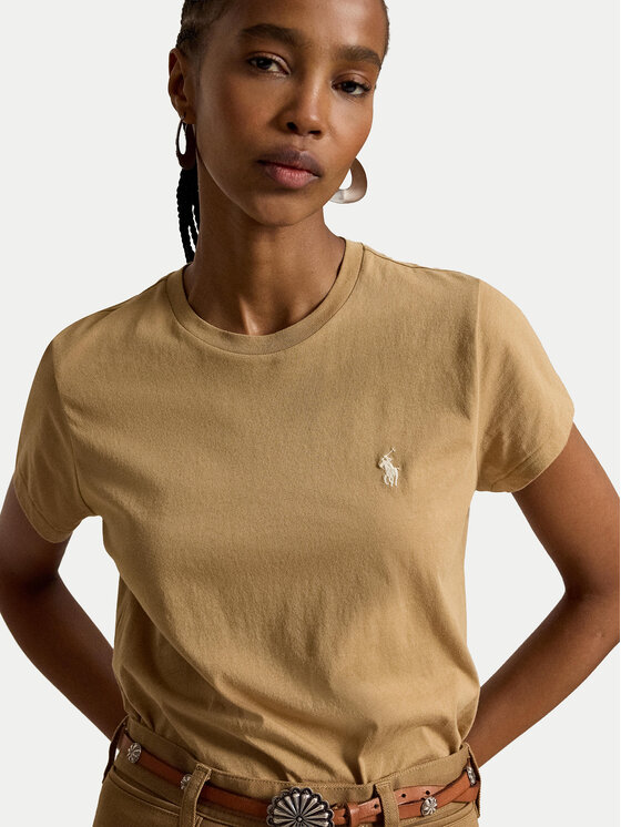 Polo Ralph Lauren Polo Ralph Lauren T-Shirt 211B14605026 Béžová Regular Fit