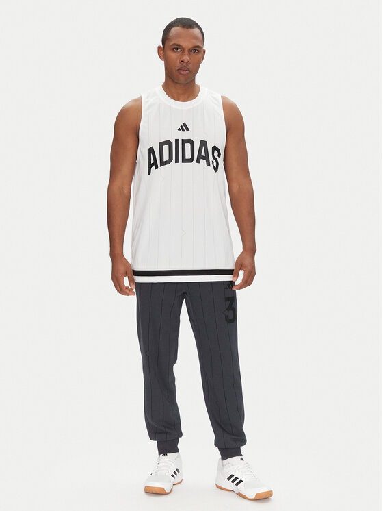 adidas adidas Tank top Seasonal Essentials US Sport JD8088 Alb Regular Fit