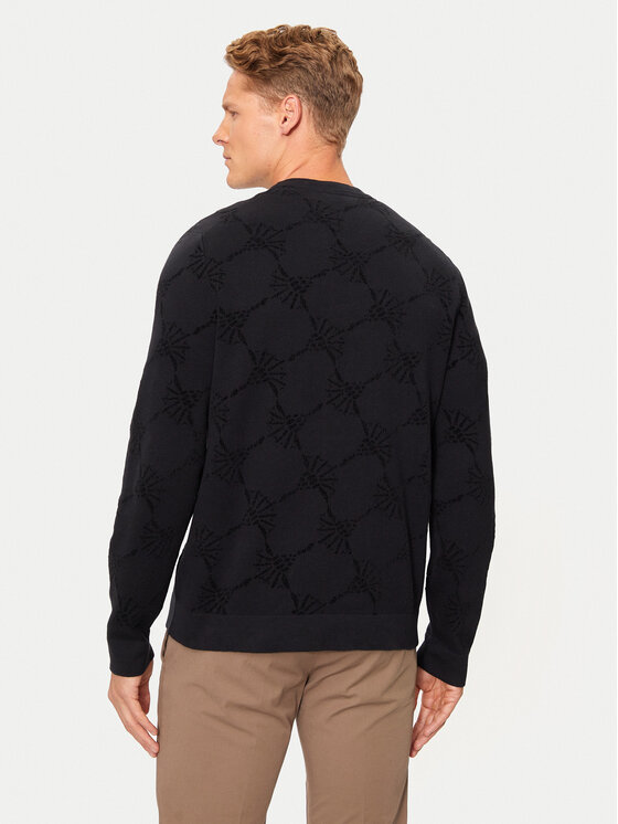 JOOP! JOOP! Majica dugih rukava 17 JK-29Dublor 30043081 Crna Modern Fit
