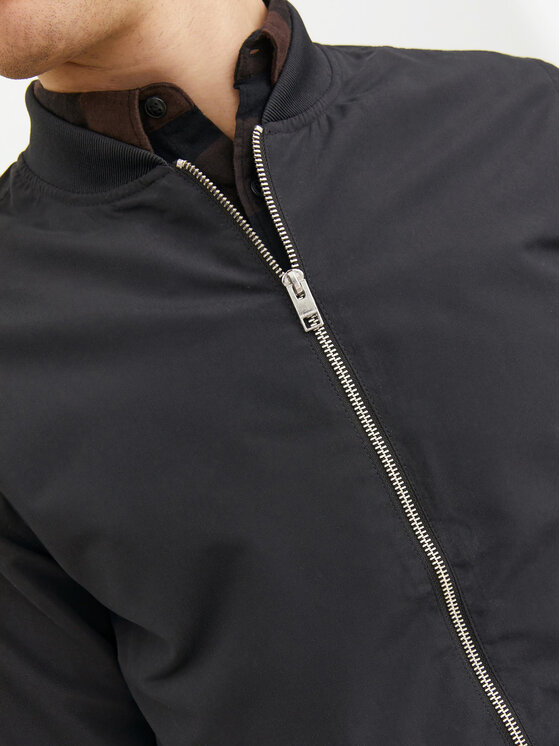 Jack&Jones Jack&Jones Kurtka bomber Roy 12237749 Czarny Regular Fit