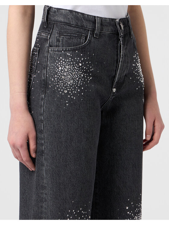PHILIPP PLEIN PHILIPP PLEIN Jeans 31204 Grigio Skater Fit