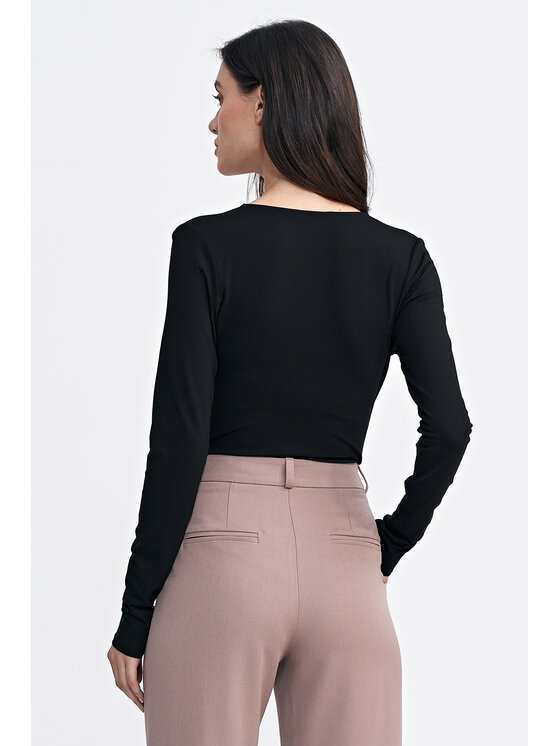 NIFE NIFE Body B176 Černá Slim Fit