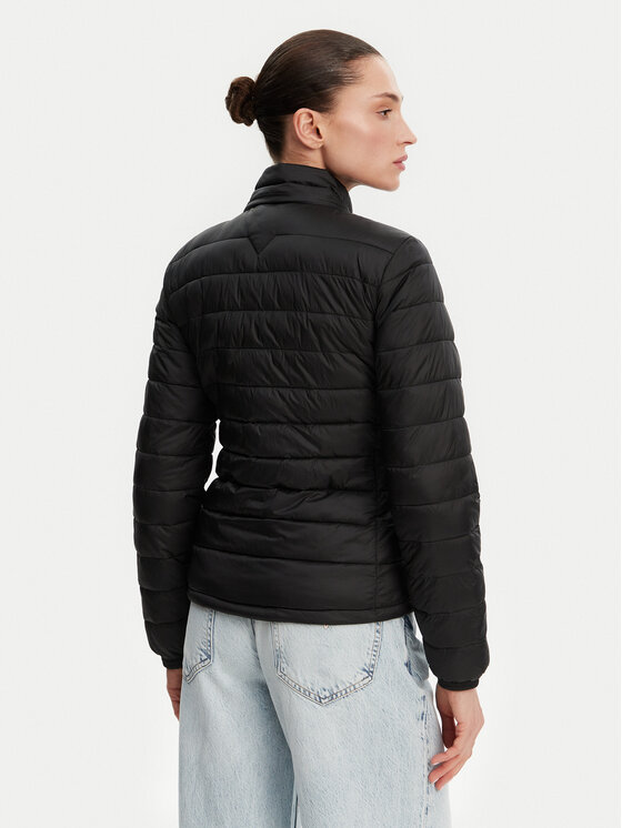 Guess Jeans Guess Jeans Пухено яке W5RL99 WHAB2 Черен Regular Fit