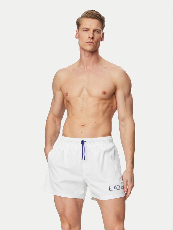 EA7 Emporio Armani EA7 Emporio Armani Plaukimo šortai 7M002000 AF13049 M0304 Balta Regular Fit