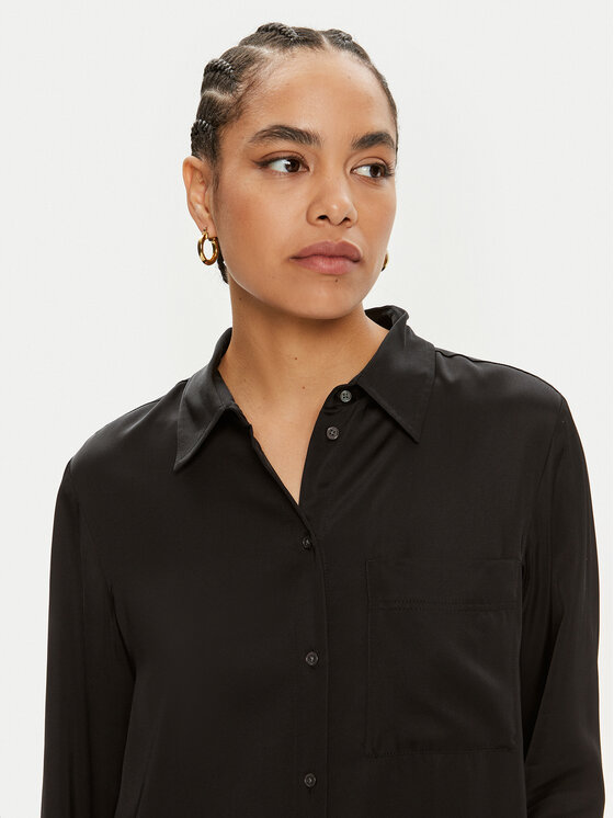 Marc O'Polo Marc O'Polo Camicia 406 1103 42273 Nero Relaxed Fit