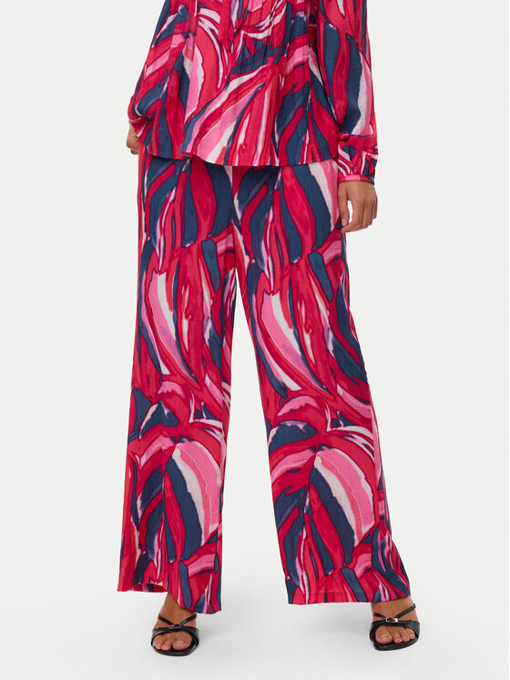 Vero Moda Pantaloni din material Vera 10338759 Roz Wide Leg