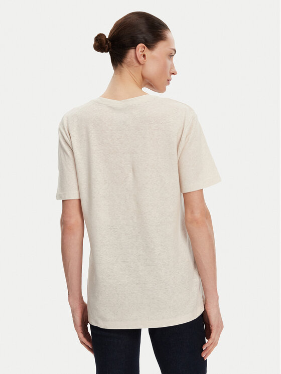 ACCESS FASHION ACCESS FASHION T-Shirt 53-2148-611 Béžová Regular Fit