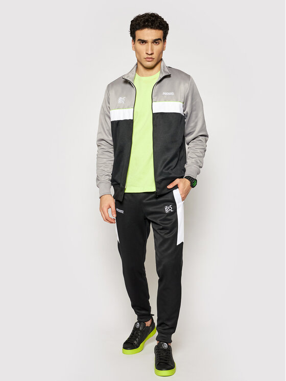 Felpa KLASYK Tracktop Benzo Nero Regular Fit