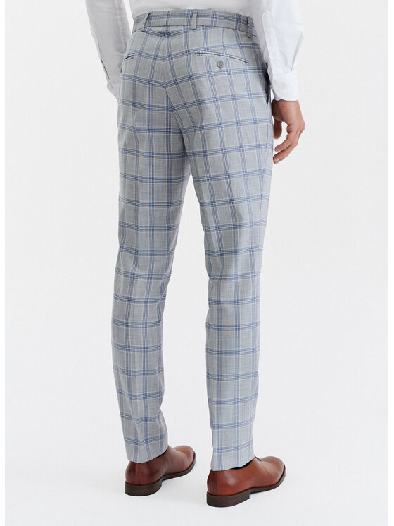 Pako Lorente Pako Lorente Spodnie garniturowe P23SF-6G-007 Szary Slim Fit