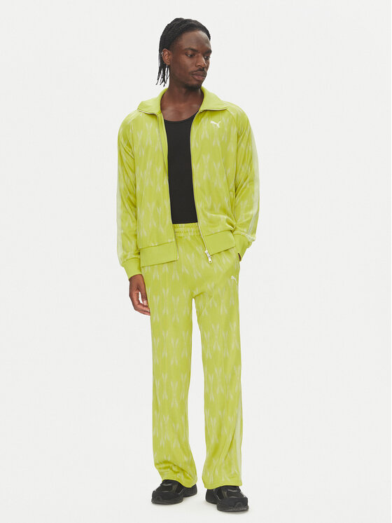 Puma Puma Pantaloni da tuta The NeverWorn V T7 631492 Verde Regular Fit