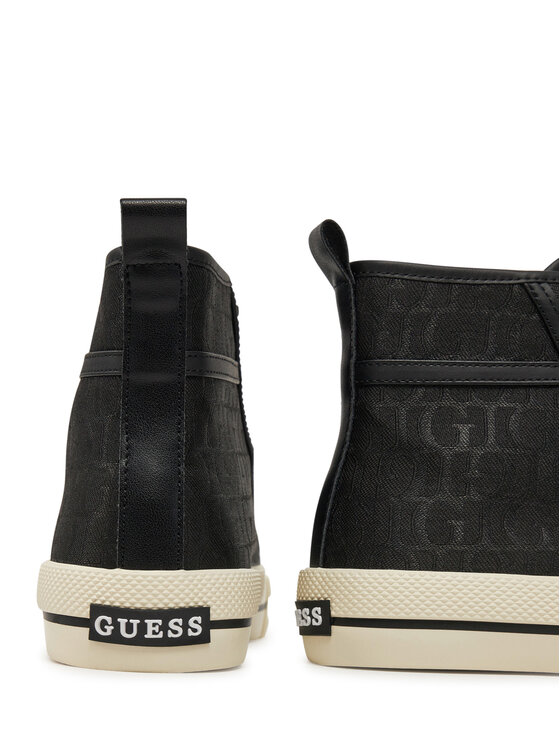Guess Guess Αθλητικά FLPCOL FAL12 Μαύρο