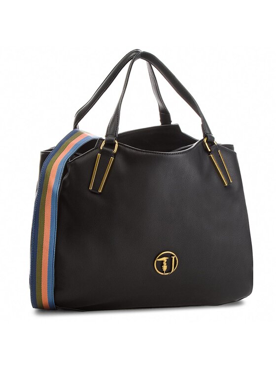Trussardi Jeans Rankinė Rabarbaro 75B00428 Tamsiai mėlyna • Modivo.lt