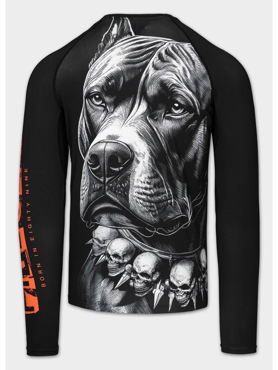 PITBULL PITBULL Koszulka techniczna BLACKY Czarny Regular Fit