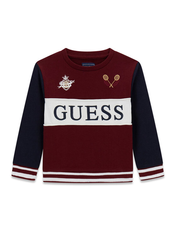 Guess Hanorac N6YQ08 K4101 Vișiniu Regular Fit