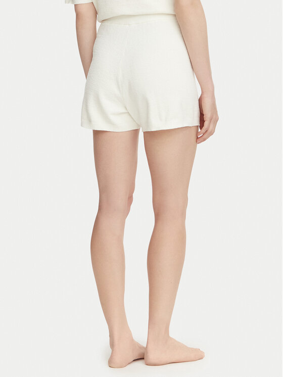 Guess Guess Pantalon scurți din material O6BD01 Z1148 Crem Regular Fit