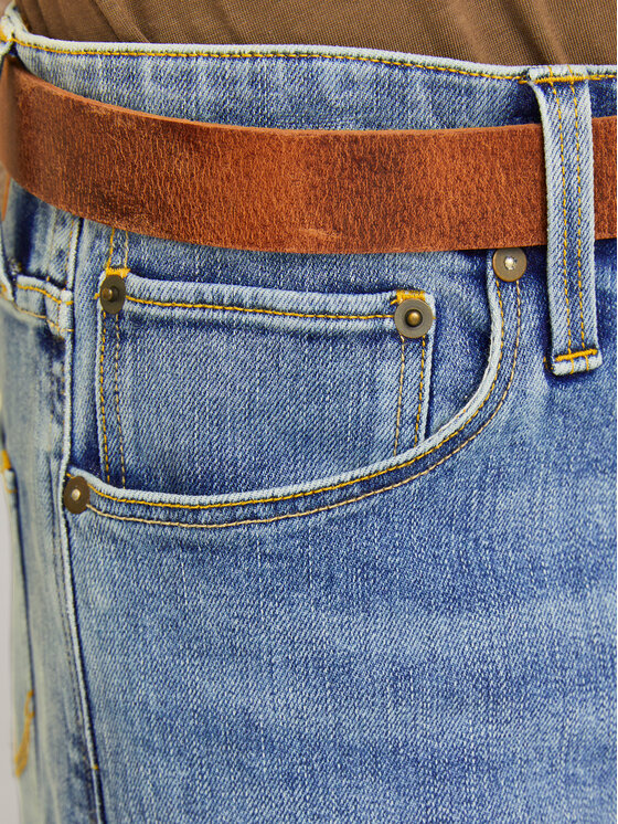 Jack & Jones Jack & Jones Farmer Chris 12259166 Kék Relaxed Fit