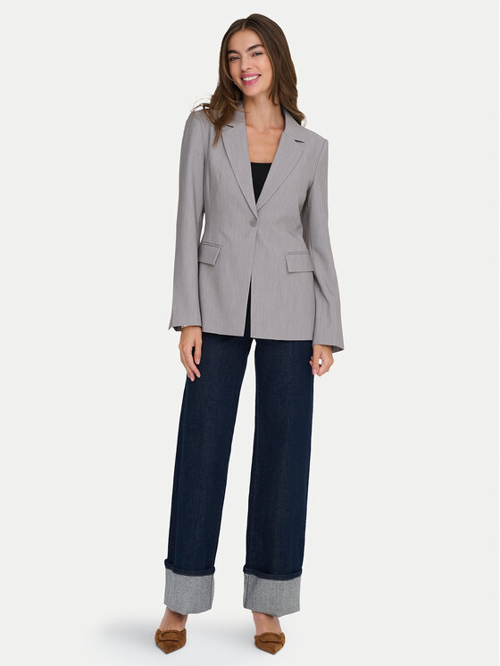 ONLY ONLY Švarkas Raven 15357457 Pilka Slim Fit