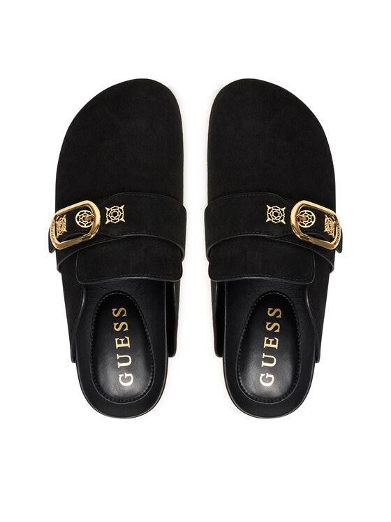 Guess Guess Klapki FLPGAL ESU06 Czarny