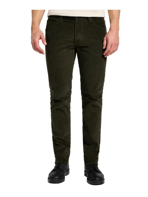 Lee Lee Pantaloni di tessuto 112355816 Verde Regular Fit