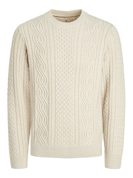 Jack&Jones Jack&Jones Džemper Blusean 12283486 Bež Regular Fit