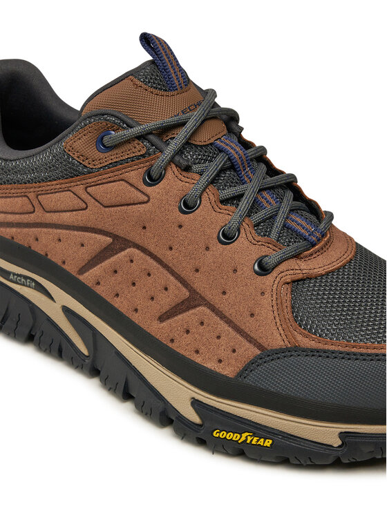 Skechers Skechers Snīkeri Arch Fit Road Walker 237488/BRMT Brūns
