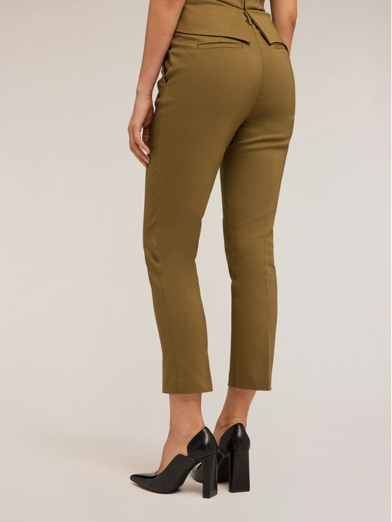 Motivi Motivi Spodnie materiałowe P069Q004098N035 Zielony Regular Fit