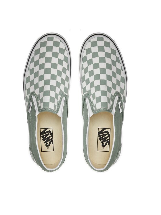 Vans Vans Tenisówki Classic Slip-On VN000BVZCJL1 Zielony