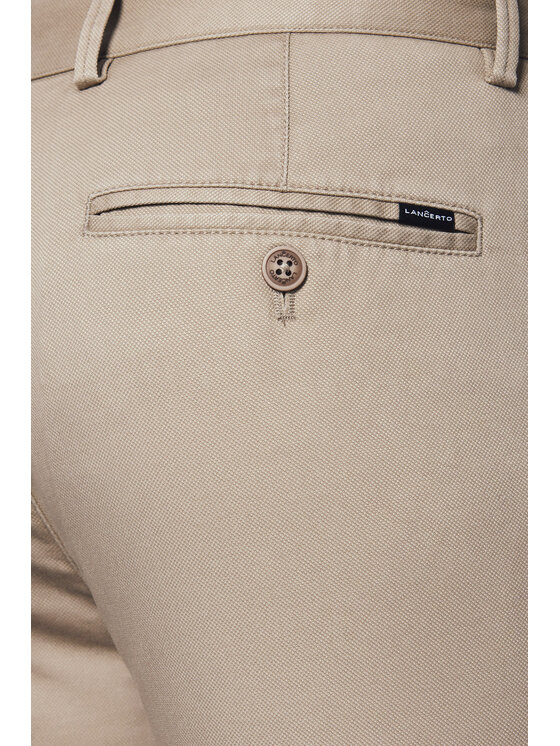 Lancerto Lancerto Chinosy Maroko SP082124000005 Beżowy Slim Fit