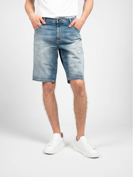 Antony Morato Antony Morato Šortky MMDS00072 FA750266 | Dave Modrá Slim Fit