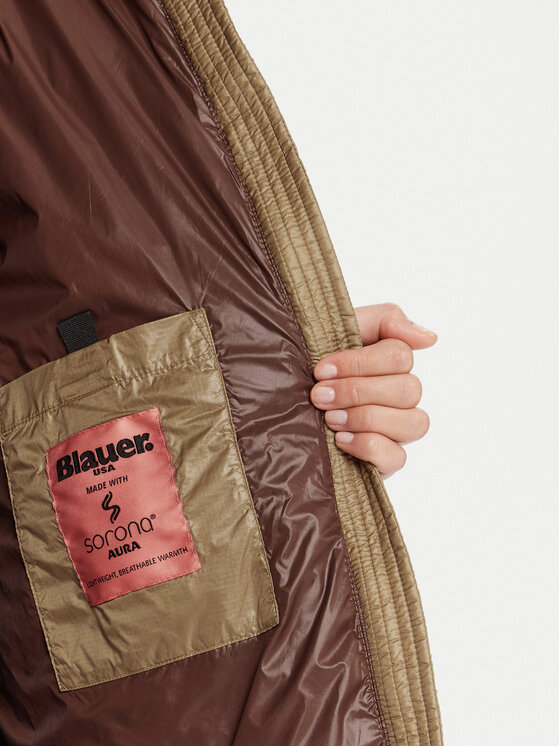 Blauer Blauer Télikabát 25WBLDK02192 Barna Regular Fit