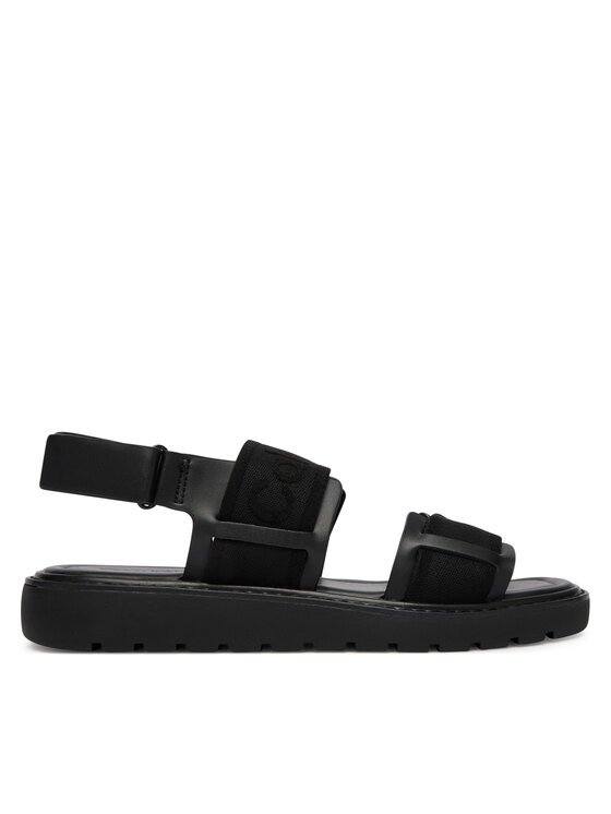 Calvin Klein Calvin Klein Sandali Sq Molded Sandal Webb HW0HW02872 Črna