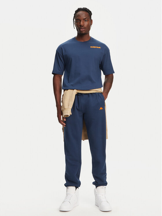 Kappa Kappa Tričko Nyle 351S5GW Modrá Regular Fit