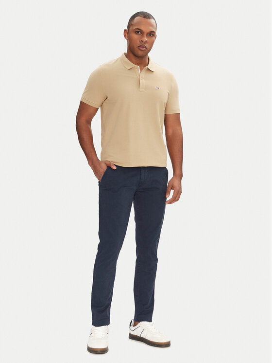 Tommy Jeans Tommy Jeans Pantaloni chino Tjm Scanton DM0DM09595 Bleumarin Slim Fit