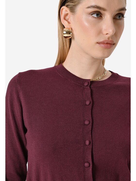 Rinascimento Rinascimento Cardigan Cardigan donna Bordeaux Regular Fit