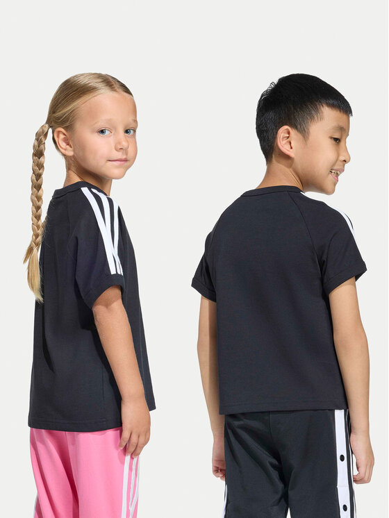 adidas adidas Тишърт 3-Stripes KD3309 Черен Loose Fit