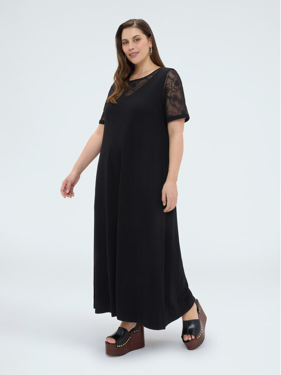 Fiorella Rubino Fiorella Rubino Abito da sera 7804L001222N033 Nero A-Line Fit