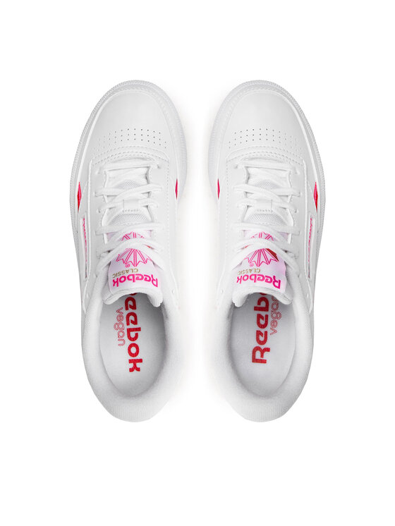 Reebok Reebok Sneakersy Club C 85 Vegan GZ3663 Biela