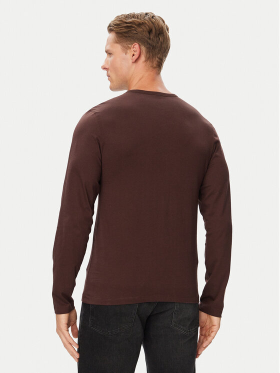 BOSS BOSS Langarmshirt-Set 50492321 Braun Regular Fit