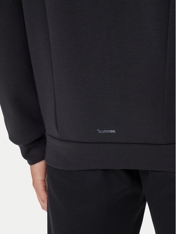 adidas adidas Bluză tehnică Designed for Training IY1131 Negru Regular Fit