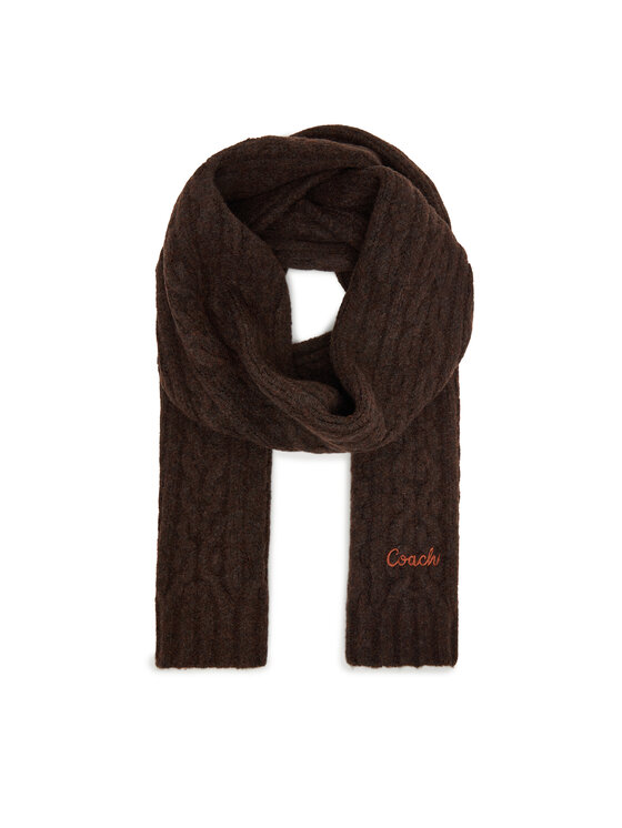 Coach Coach Шарф CCL89 Коричневий
