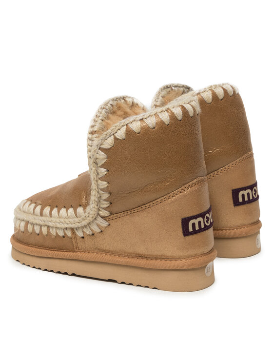 Mou Mou Μπότες Χιονιού Eskimo18 FW101001B Καφέ