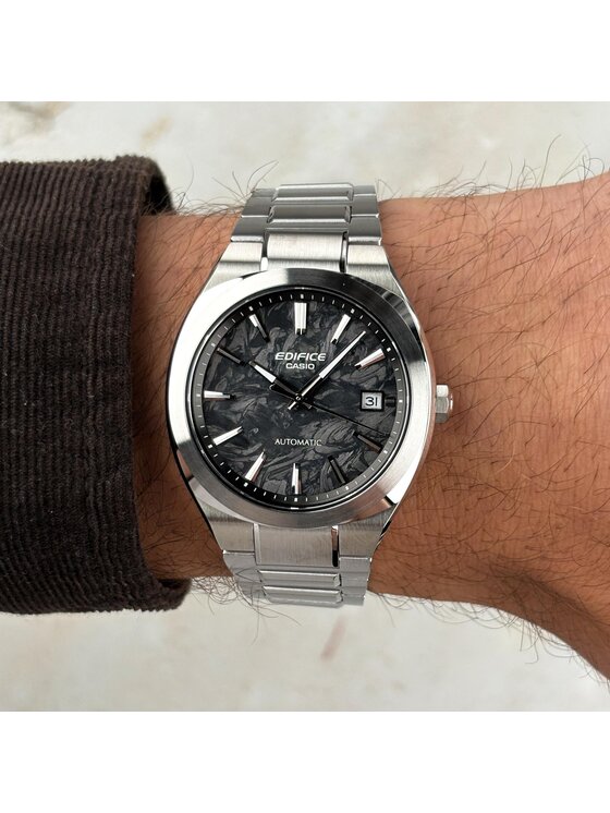 Casio Casio Hodinky EFK-200CD-1AER Stříbrná