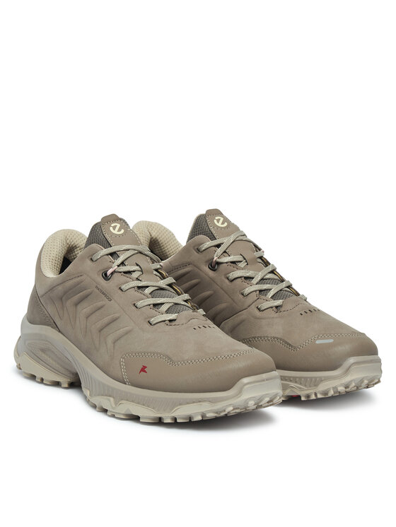 ECCO ECCO Sneakersy Receptor Xp 85432361809 Tmavě béžová
