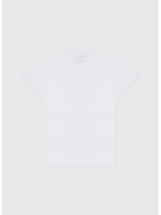 Pako Lorente Pako Lorente T-Shirt P25BN-TT-001 Biały Slim Fit