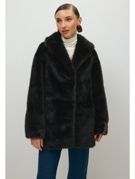BIZUU BIZUU Kožešina WINTER WARM FLUFFY FUR Hnědá Standard Fit