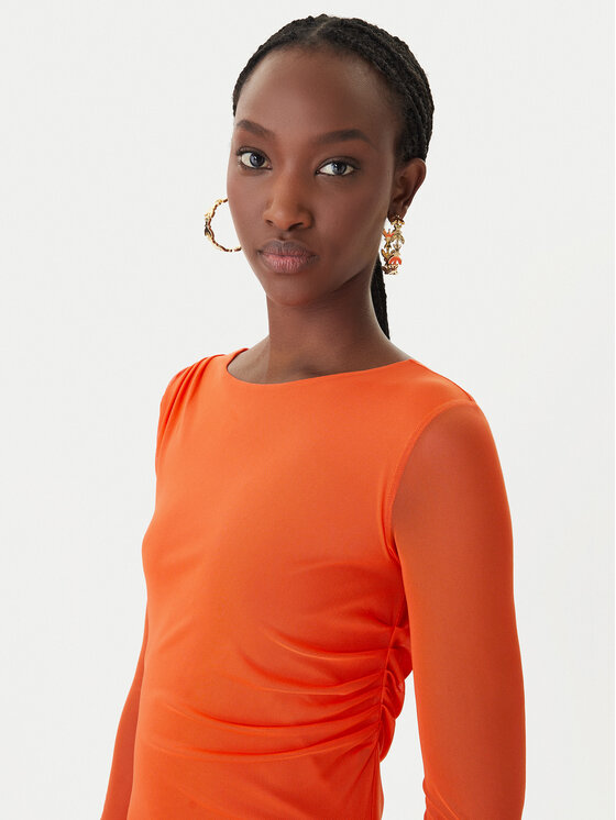 Patrizia Pepe Patrizia Pepe Kokteilikleit 8A1604/J376-R877 Oranž Regular Fit